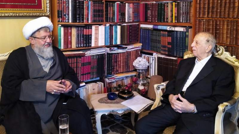 استكمالاً لكتاب «أعلام التلاوة» : مركز صُحُف يزور الدكتور عمر تدمري والأستاذ محمد غريب